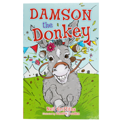 D18010 Damon the donkey story book