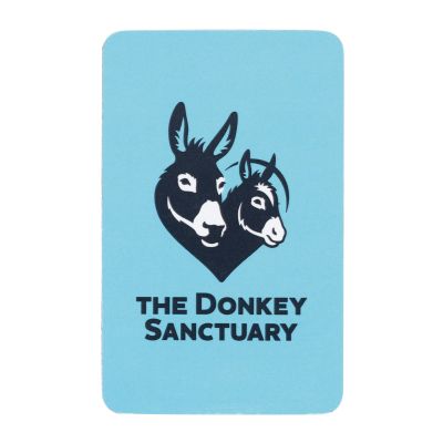 D21097 Donkey sanctuary souvenir fridge magnet