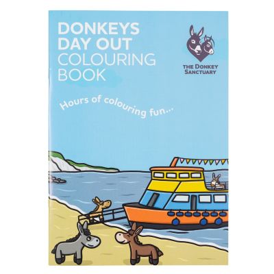 D22051 Donkeys day out colouring book