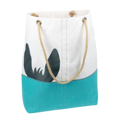 D22062 Donkey shopper bag in blue