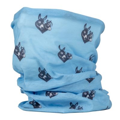 D23057 Donkey sanctuary souvenir tube scarf