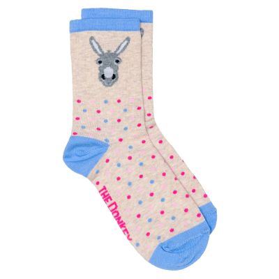 Donkey and Polka Dot Socks